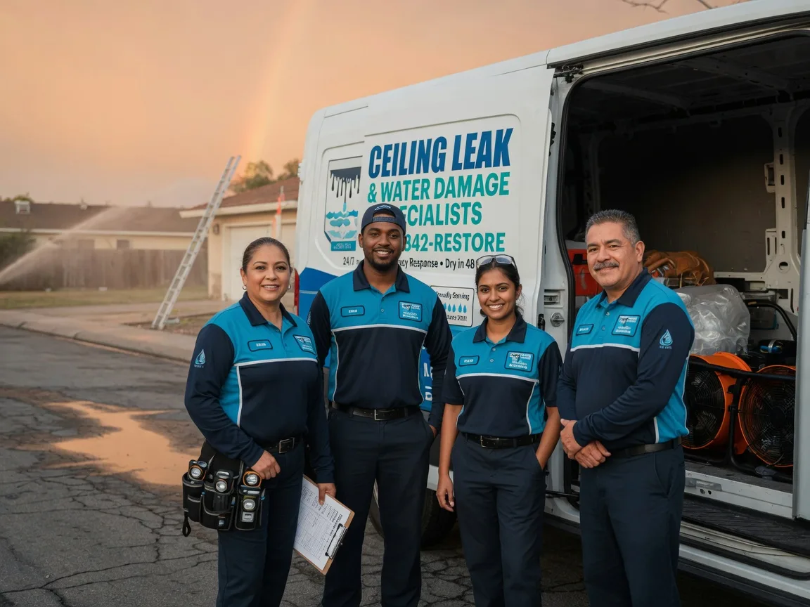 Ceiling Leak Cleanup company in Saint John, WA