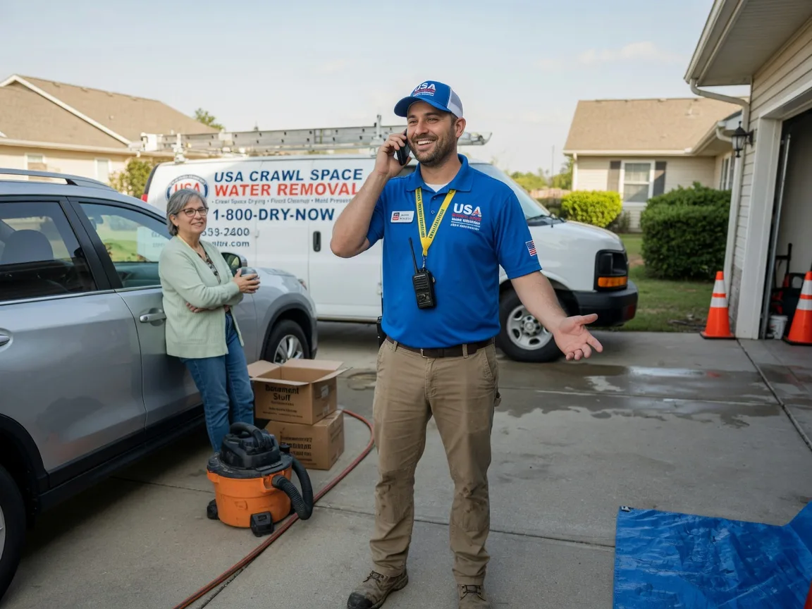 Crawl Space Water Removal Saint John, WA FAQs